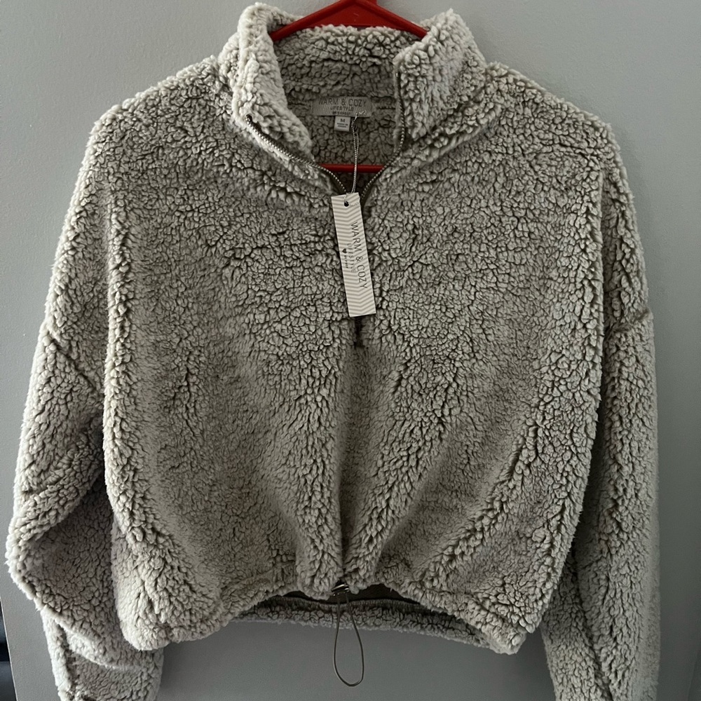 Cute crop sweater